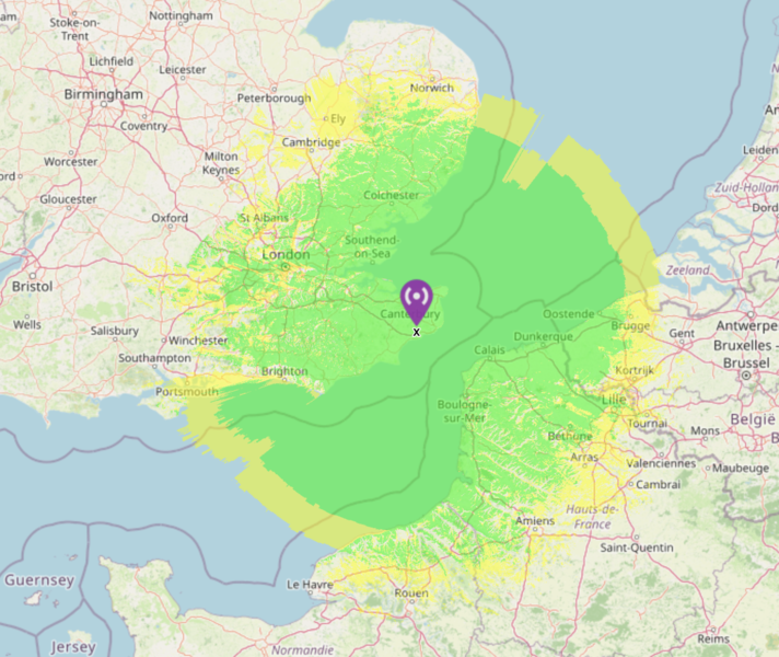 File:GB3OO 70cm Receive Coverage Area.png